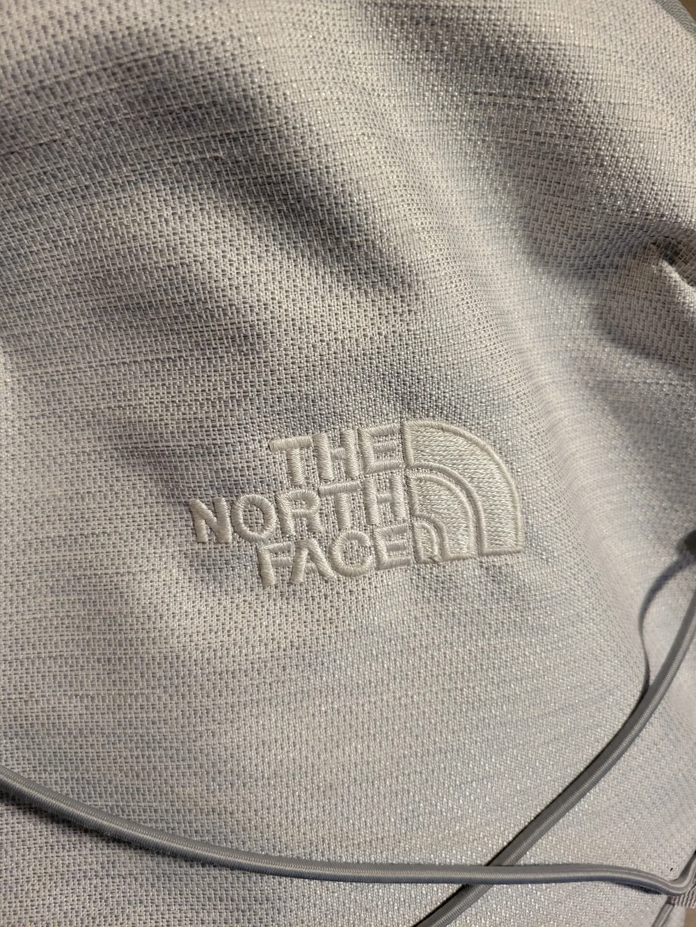 The North Face Light Cream Daypack with Bungee Front